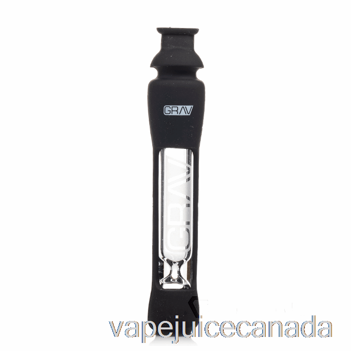 Vape Canada GRAV 12mm Taster with Silicone Skin Black